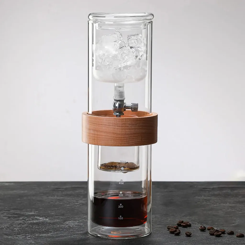 C405 800ml Transparent Cold Brew Coffee Maker Ice Drip Regulating Valve One Two Cups (1).webp