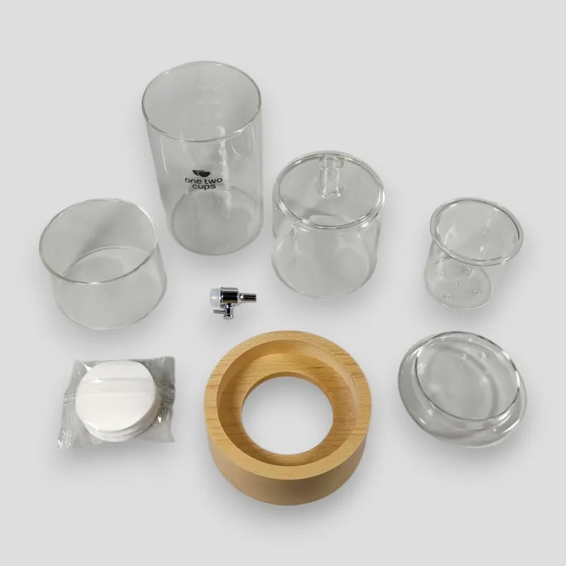 C405 800ml Transparent Cold Brew Coffee Maker Ice Drip Regulating Valve One Two Cups (2).webp