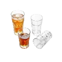 SN501 375ml Transparent Gelas Kaca Aesthetic Octagonal (2).webp