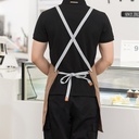 Celemek Apron Barista Canvas Brown