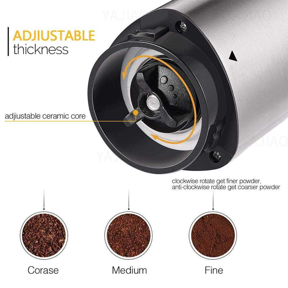 Grinder Kopi Manual Tangan ALOCS - ZX-165 - Silver (copy)