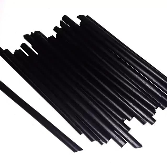 Sedotan Bubble Hitam 22cm