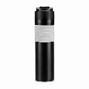 T35067 Black Hand Press Portable Espresso Maker Tumbler Plastic 300ml.webp