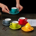 Cangkir Espresso Merah