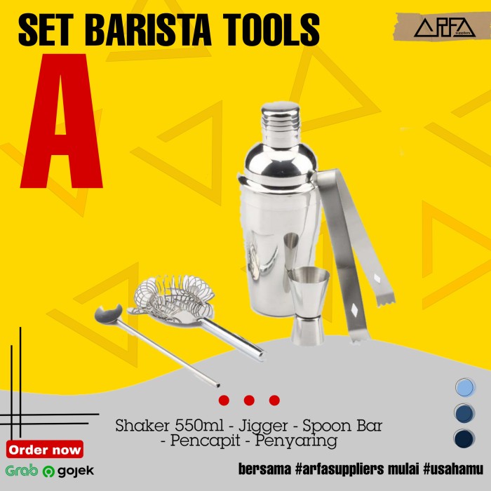 Set Barista Tools Tipe A