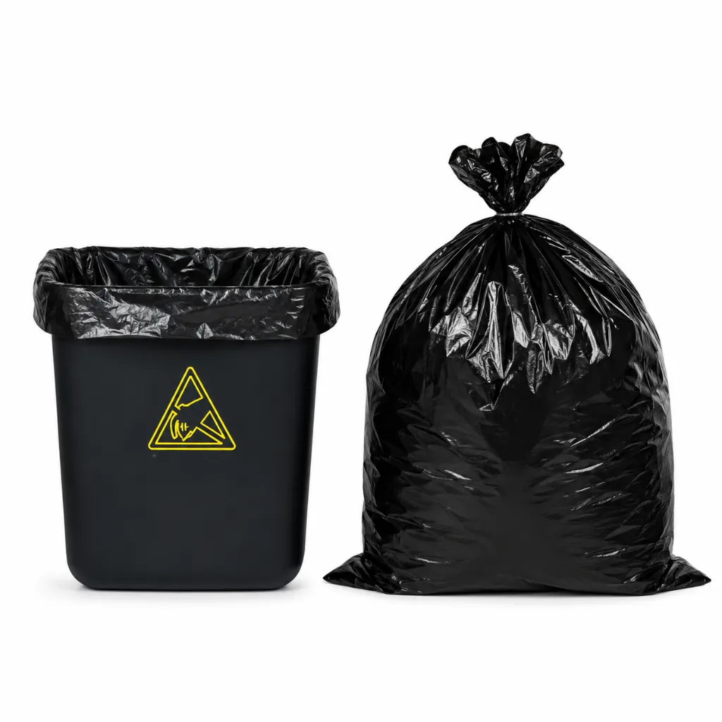 90x120 Trash Bag Hitam Plastik Sampah.webp