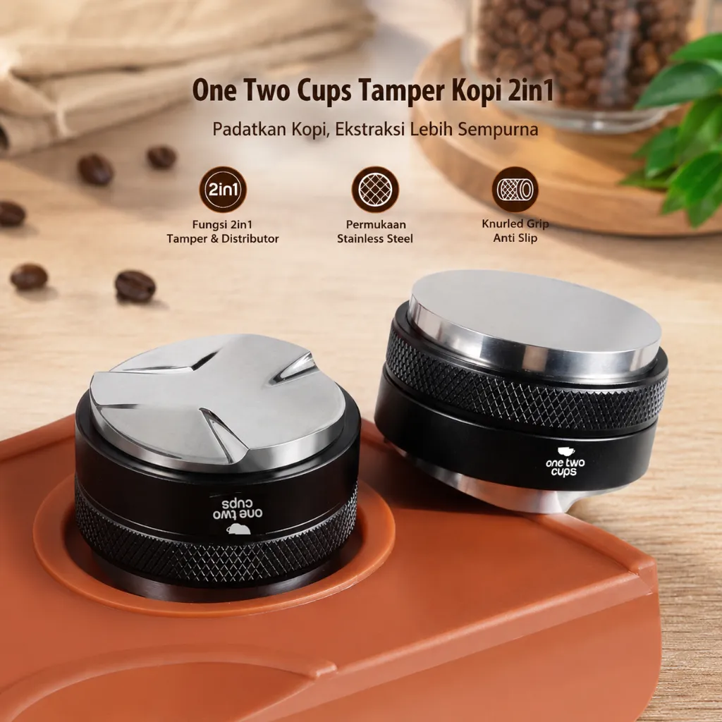 one-two-cups-macaron-tamper-coffee-tool-flat-and-3-angled-58mm-inu161.webp