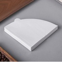 Paper Filter Bleach One Two Cups V60 Uk 1-2 Cup Isi 100 Pcs