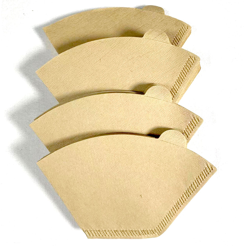 Paper Filter Drip Coffee Brown U-Shape / Trapesium Small (1-2cup)100pcs