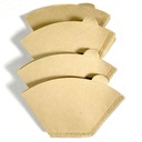 Paper Filter Drip Coffee Brown U-Shape / Trapesium Small (1-2cup)100pcs