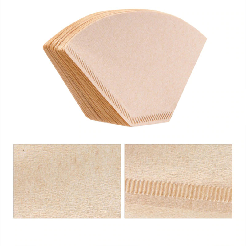Paper Filter Drip Coffee Brown U-Shape / Trapesium Small (1-2cup)100pcs
