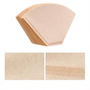 Paper Filter Drip Coffee Brown U-Shape / Trapesium Small (1-2cup)100pcs