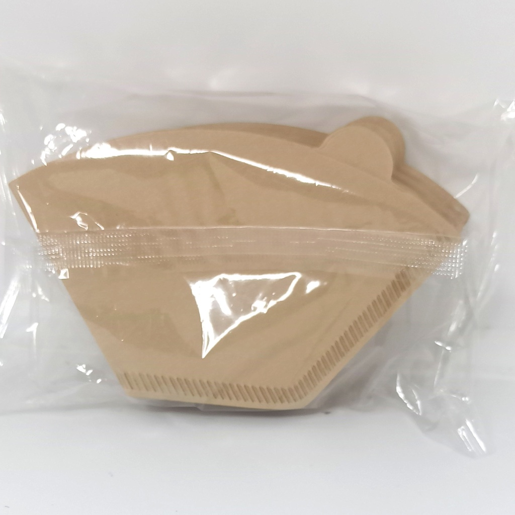 Paper Filter Drip Coffee Brown U-Shape / Trapesium Small (1-2cup)100pcs