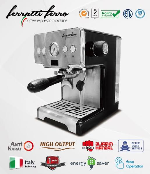 Paket Mesin Espresso Mini Brew 332