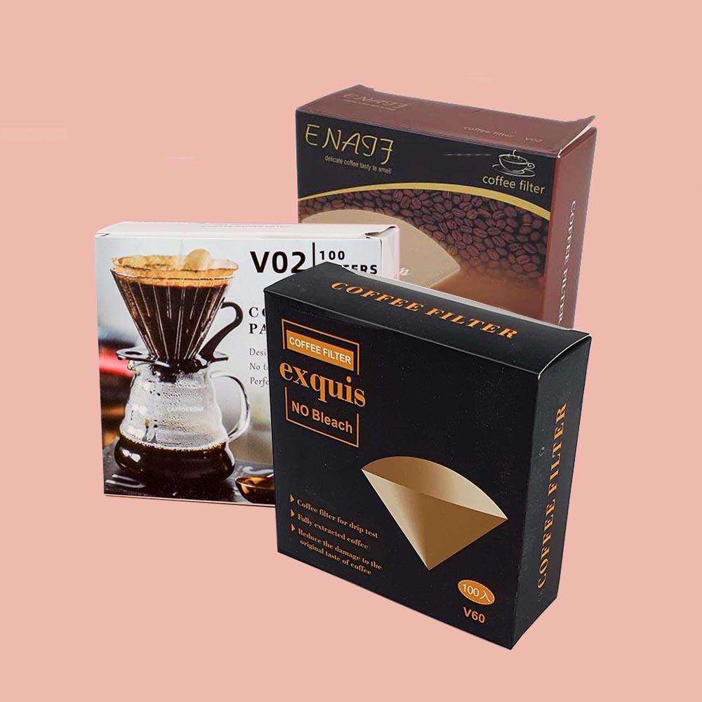 Paper Filter Coffee V60 Brown 02 isi 100