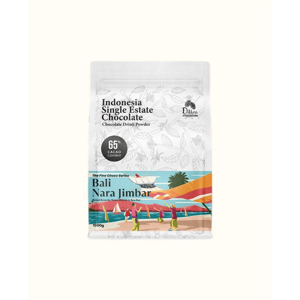 DILLCO Bali Nara Jimbar Cocoa Powder 1000g Fine Choco Series