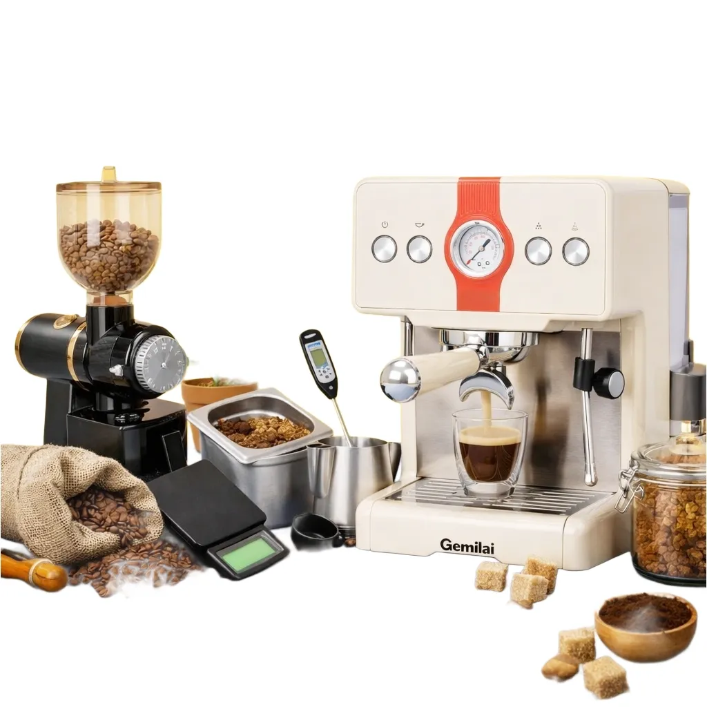 Paket Mesin Espresso Ferratti Ferro Mini Brew 333
