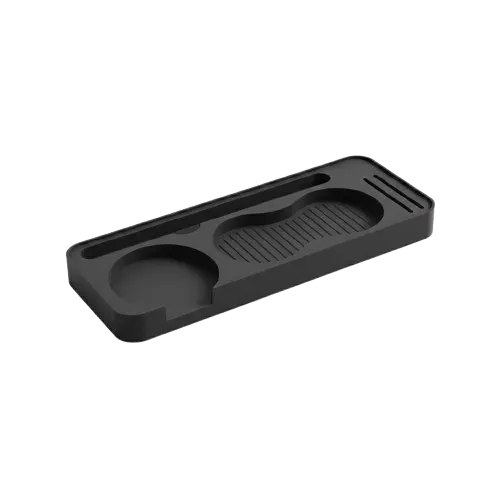 BB250 Black Tamper Mat Storage Silicone One Two Cups