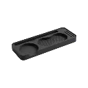 BB250 Black Tamper Mat Storage Silicone One Two Cups
