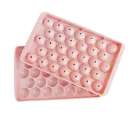 L33 Pink Cetakan Es Batu Jelly Bulat 33 Grid Ice Cube Tray BPA Free