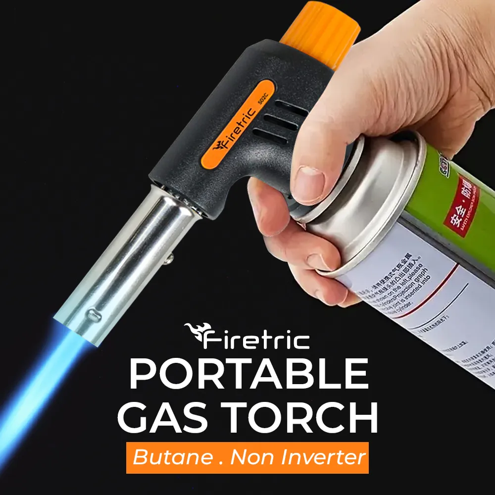 [PCL001-B] WS502C Black Firetric Portable Gas Torch Flame Gun