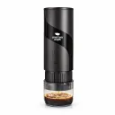 HS94401S Black One Two Cups Portable Coffee Maker 2in1 Nespresso 20 Bar 1500mAh