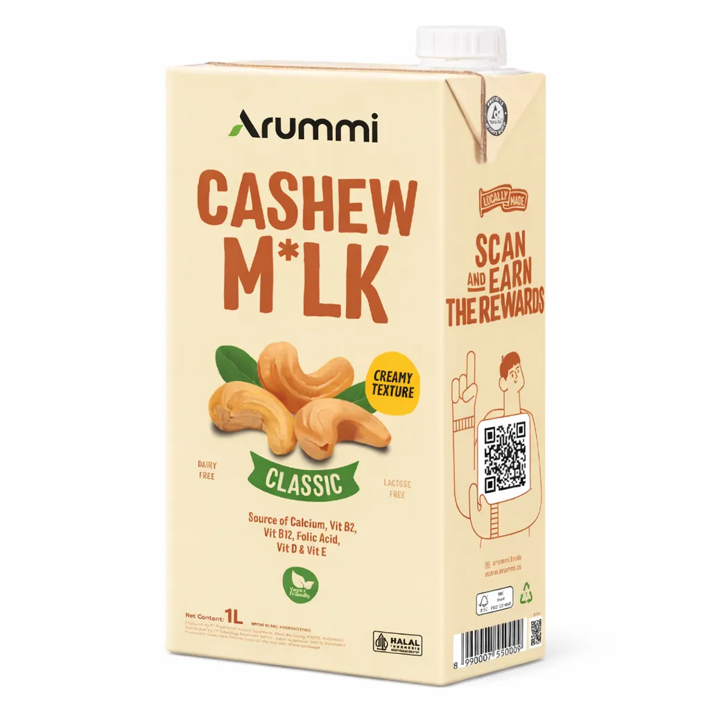 [BSU025] Susu Arummi Cashew Milk Classic 1L