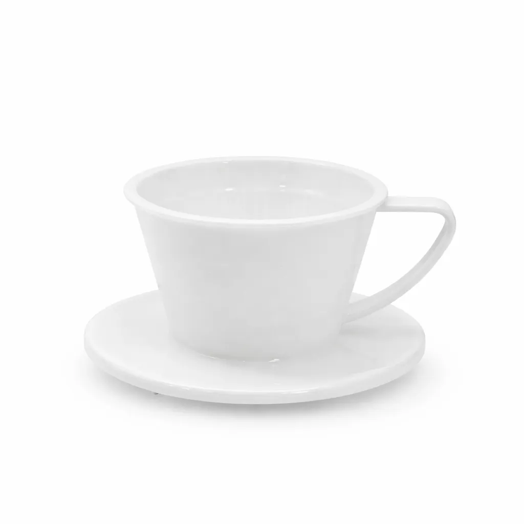 SUJI White Solid Premium Wave Dripper