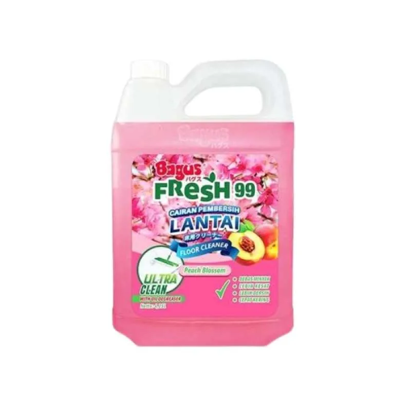Bagus Fresh Pembersih Lantai 4.25L Peach Blossom