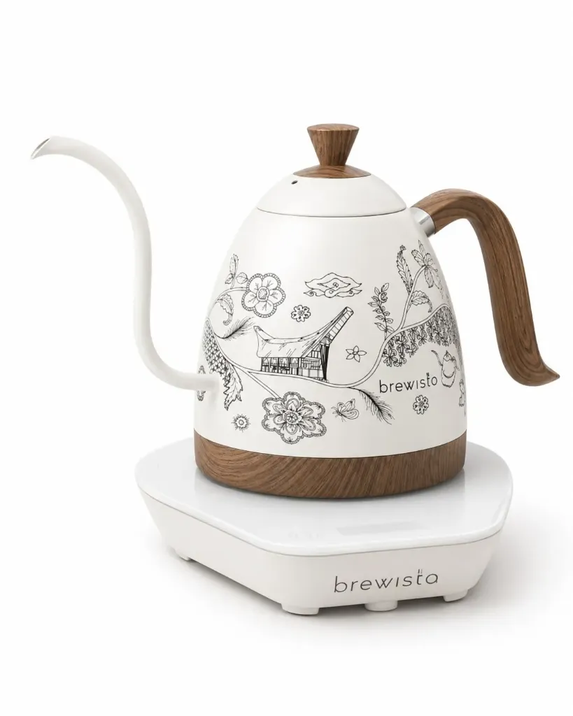 [PKTLE001-A] Brewista Pro 3rd WCC Jakarta 2025 Teko Leher Angsa Listrik 600ml