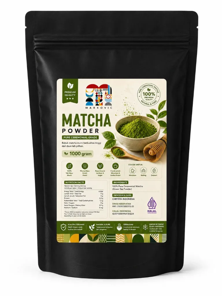 [PWMVC009] Powder Markovic Matcha Exclusive 1Kg