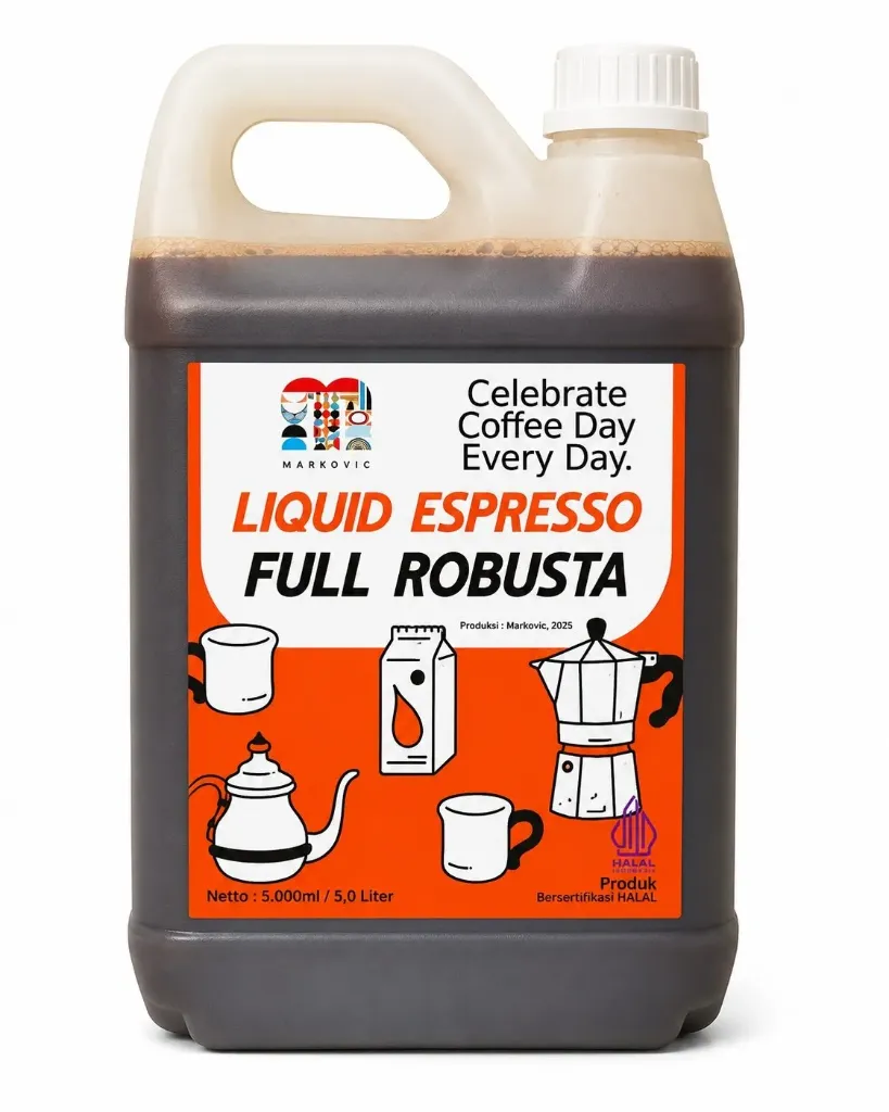 Liquid Espresso Full Robusta 5L