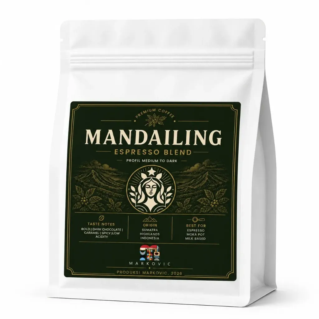 [RBH009] Houseblend Mandailing Espresso Blend Roasted Beans