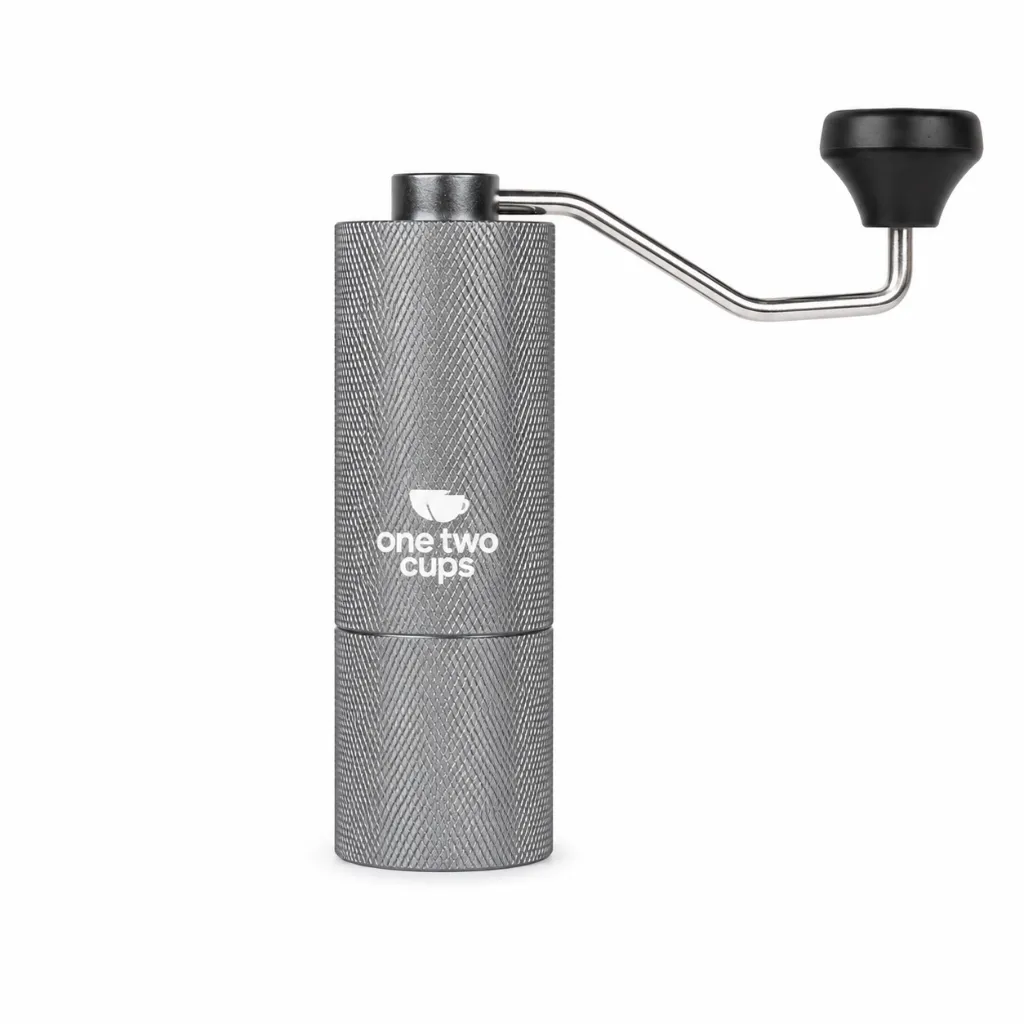 [PKGM034] 7057 Gray Penggiling Kopi Manual Coffee Grinder Stainless Steel One Two Cups