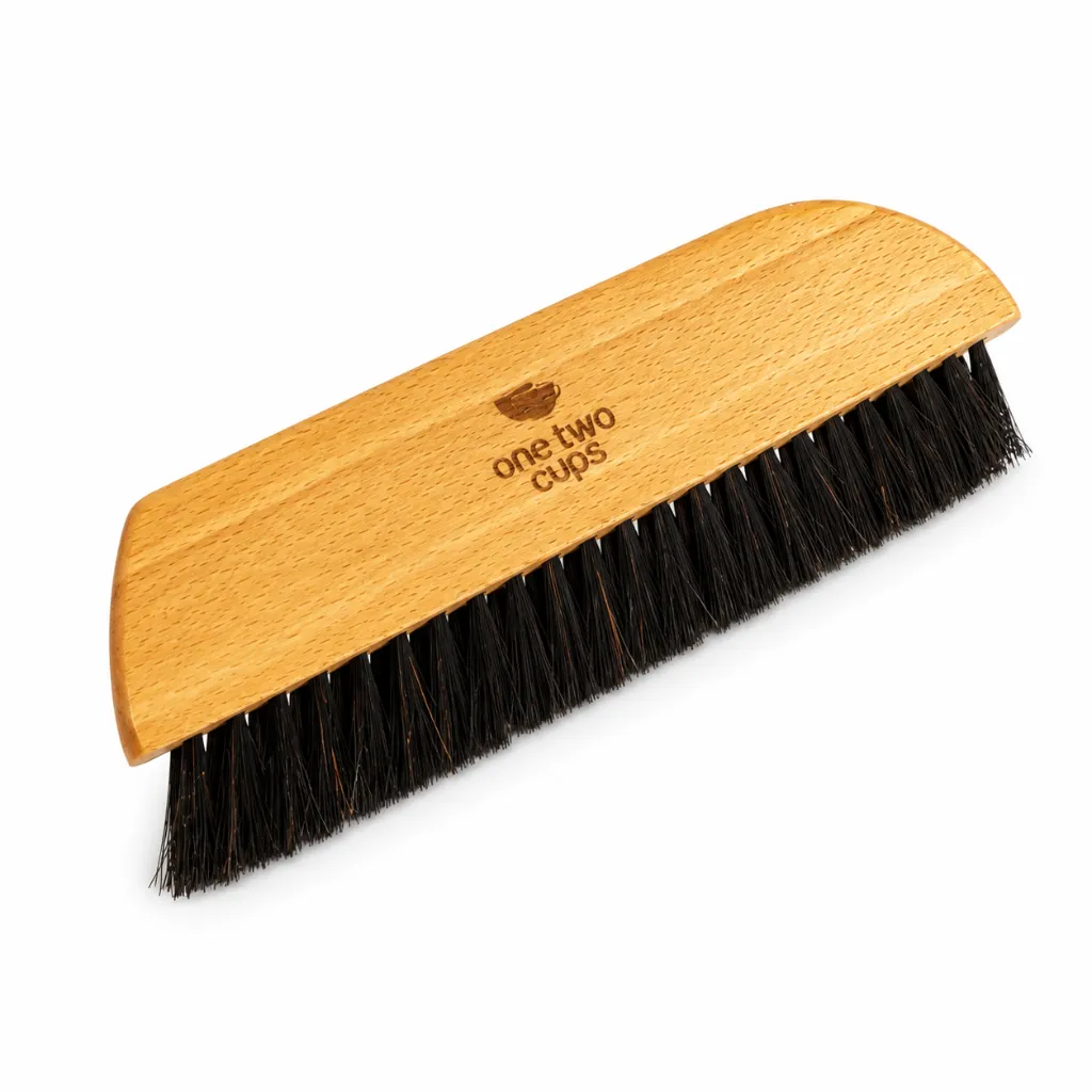 [MCTBR020] A13 Brown Sikat Meja Bar Kopi Cleaning Powder Brush Bar Horsehair One Two Cups