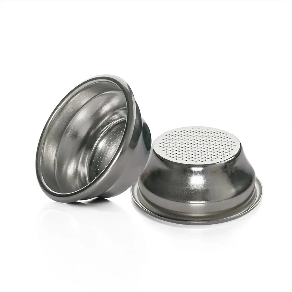 DWL54N 54mm 01 Double Wall Filter Basket Portafilter Pressurize One Two Cups