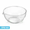 D60 500ml Transparent Matcha Mixing Bowl One Two Cups