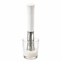 KC20 White Hand Mixer Mini Pengocok Milk Frother USB Charge 800mAh