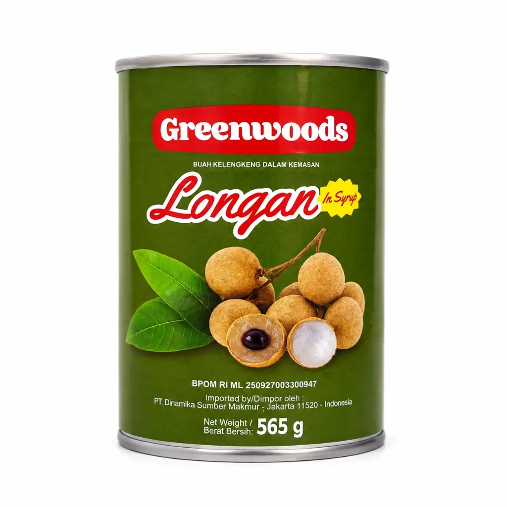 [BTLJ019] Kelengkeng Kaleng Canned Longan Greenwoods