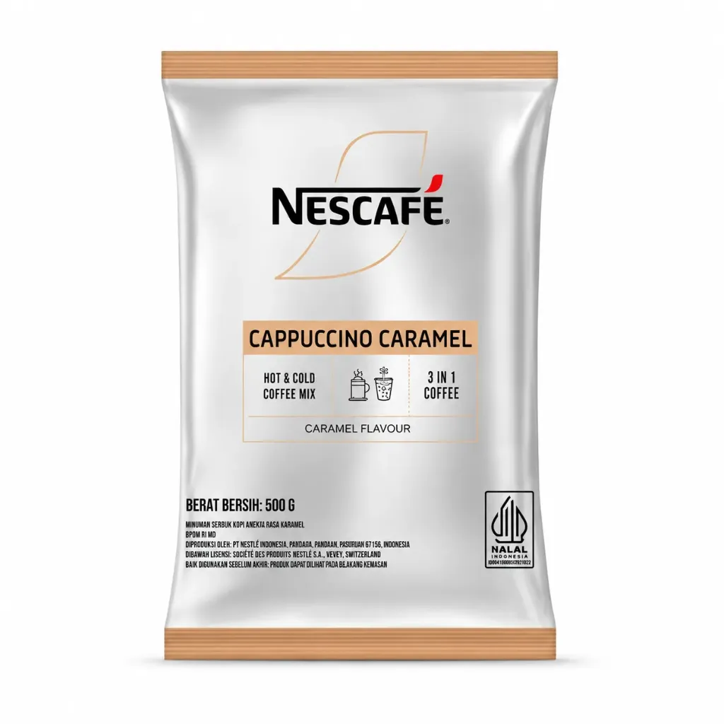 Nescafe Cappuccino Caramel 3in1 Coffee