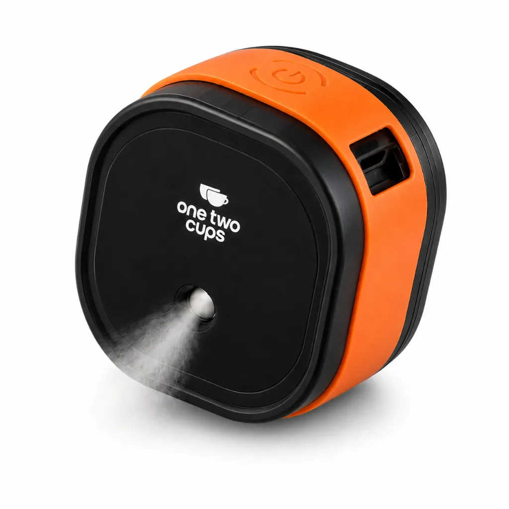 M1 Black Orange Spray Biji Kopi Elektrik Coffee Bean Atomizer RDT 30ml