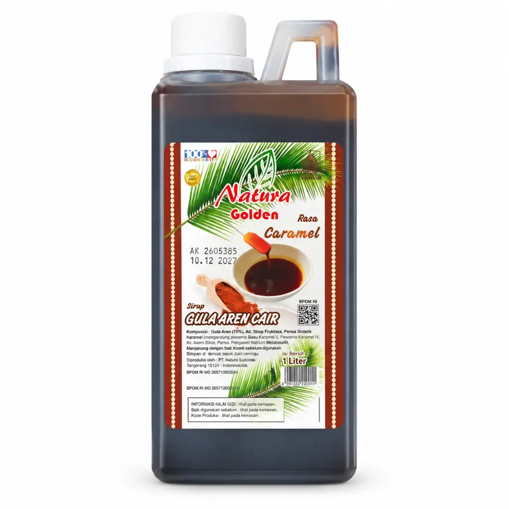 [ABG00006-B] Gula Aren Cair Caramel Natura 1L