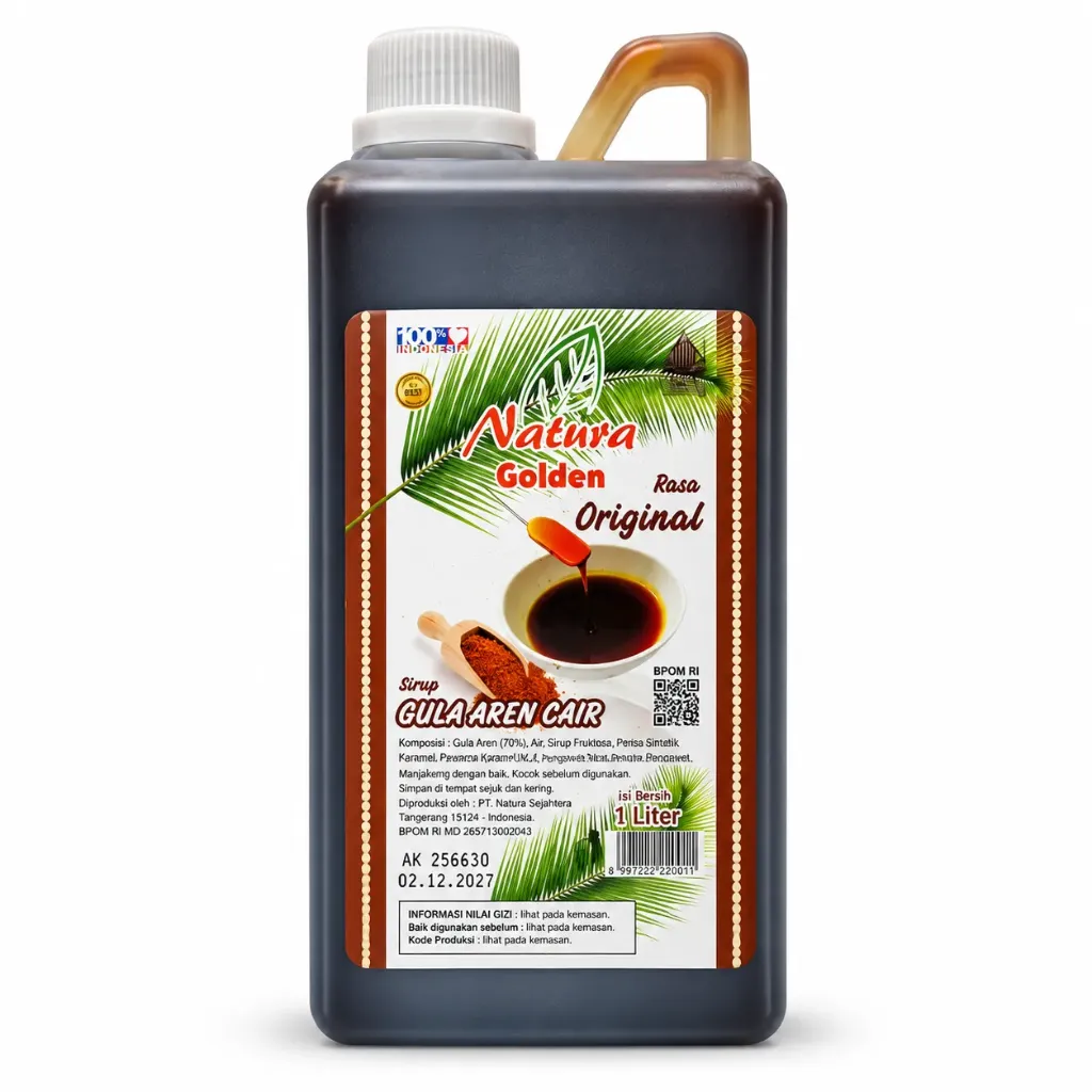 [ABG00007-B] Gula Aren Cair Natura Original 1L