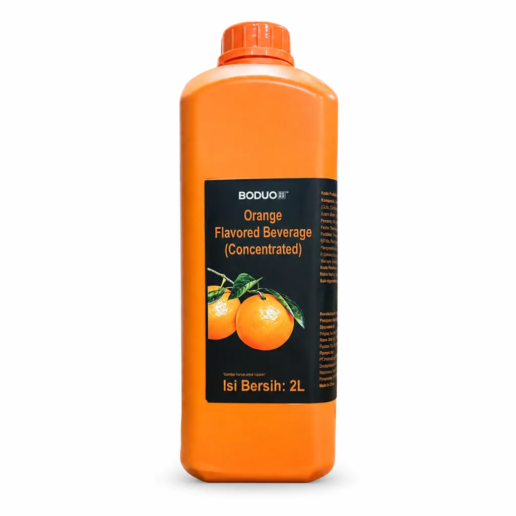[BDS014] Boduo Orange Flavored Syrup 2L