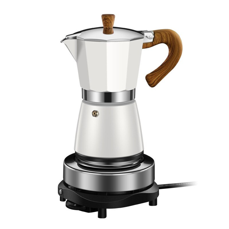 Alloet Moka Pot dan kompor 500W 150ml