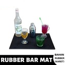 TY3 45x30cm Bar Mat Gelas Splash Proof Anti Slip One Two Cups