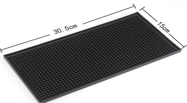 TY3 15x30cm Bar Mat Splash Proof Anti Slip One Two Cups