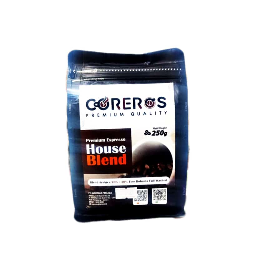 Roast beans Kopi Houseblend Coreros 250gr
