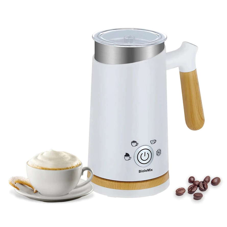 Biolomix Teko Pembuat Buih Susu Milk Frother Foam Maker