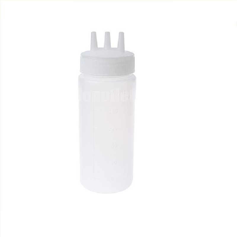 [PCBL301-C] Botol Saos 12oz Lubang 3 Putih